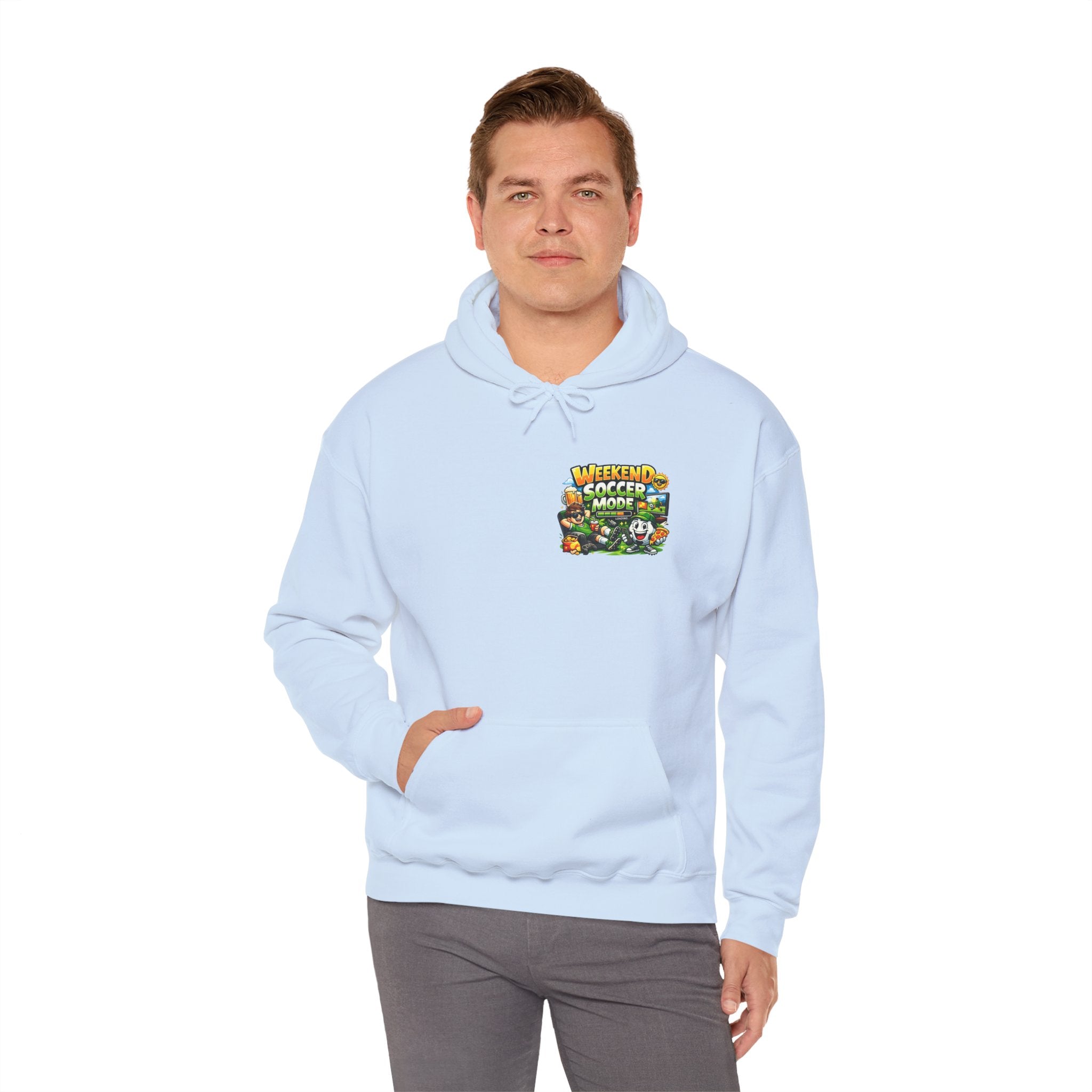 Weekend Soccer Mode Funny Hoodie
