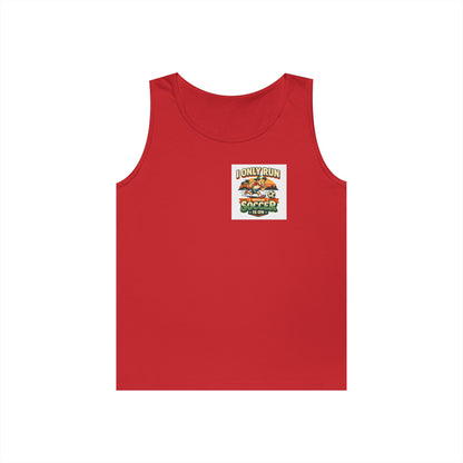 I Only Run When Soccer Is On Funny Tank Top