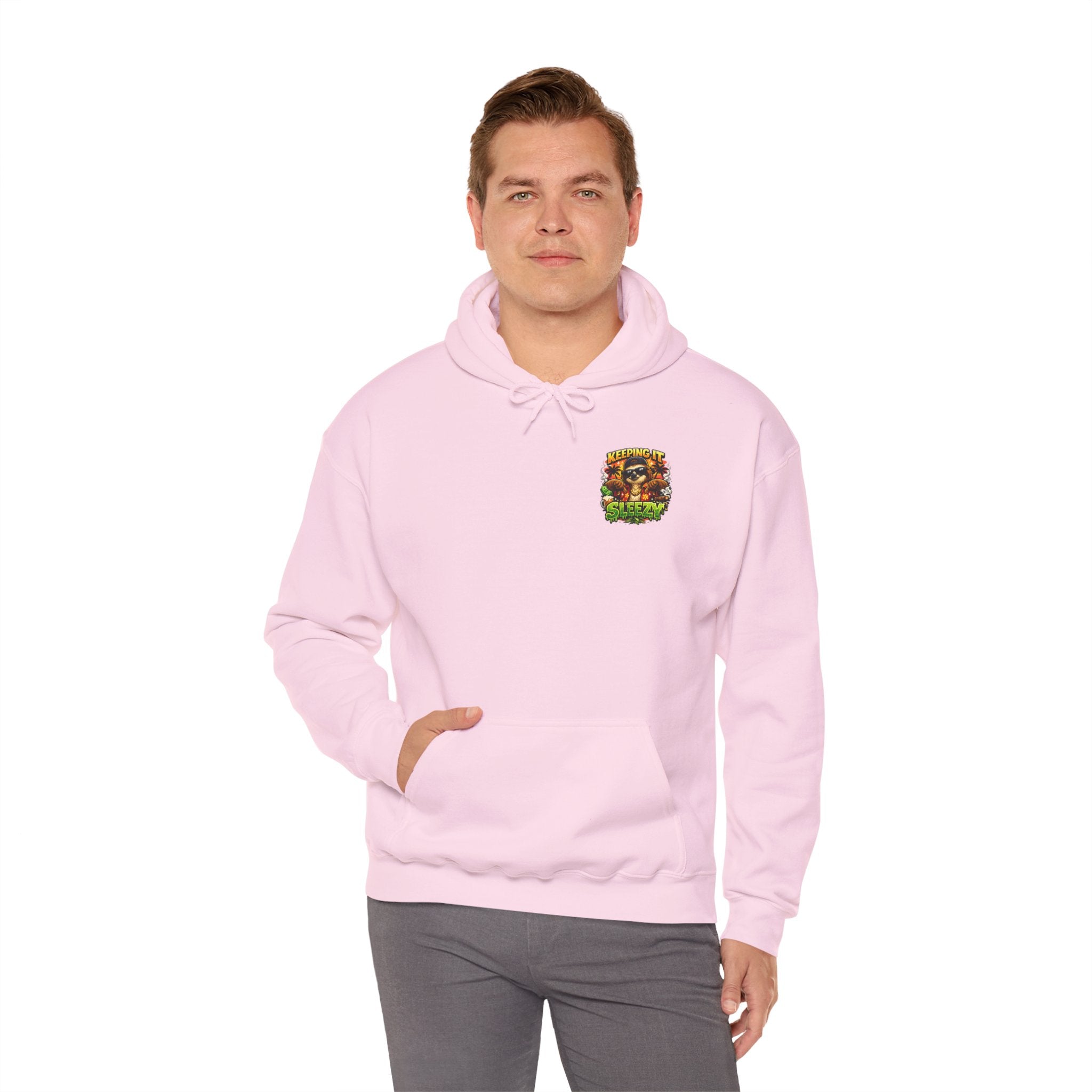 Keeping It Sleazy Sloth Funny Hoodie