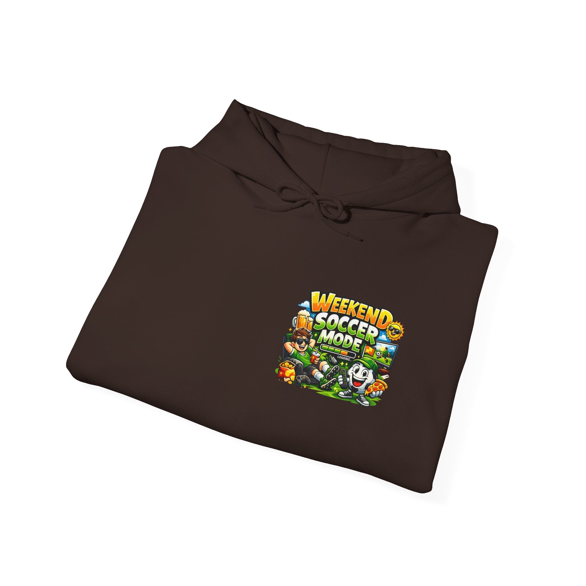 Weekend Soccer Mode Funny Hoodie