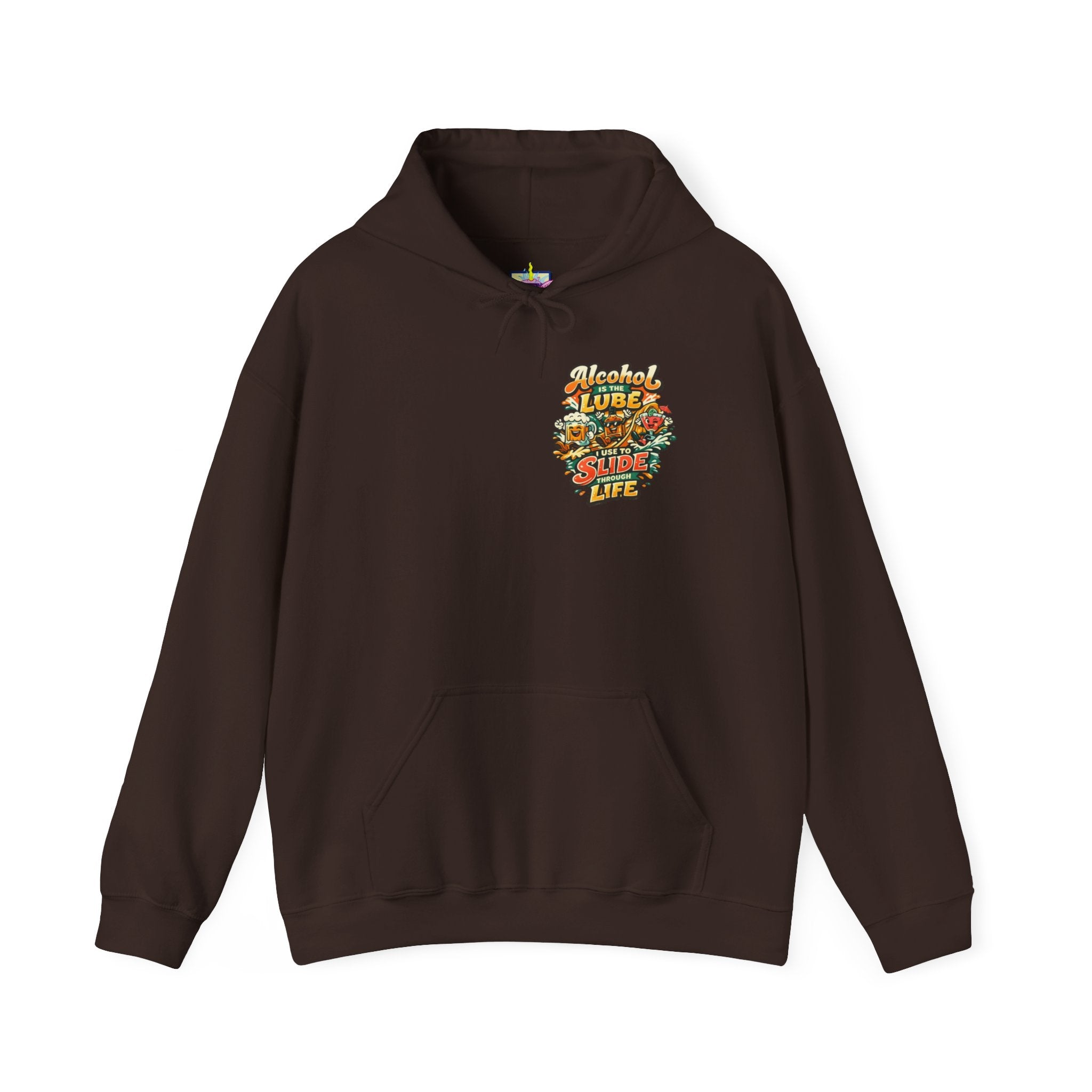 Alcohol Is The Lube I Use To Slide Through Life Funny Hoodie