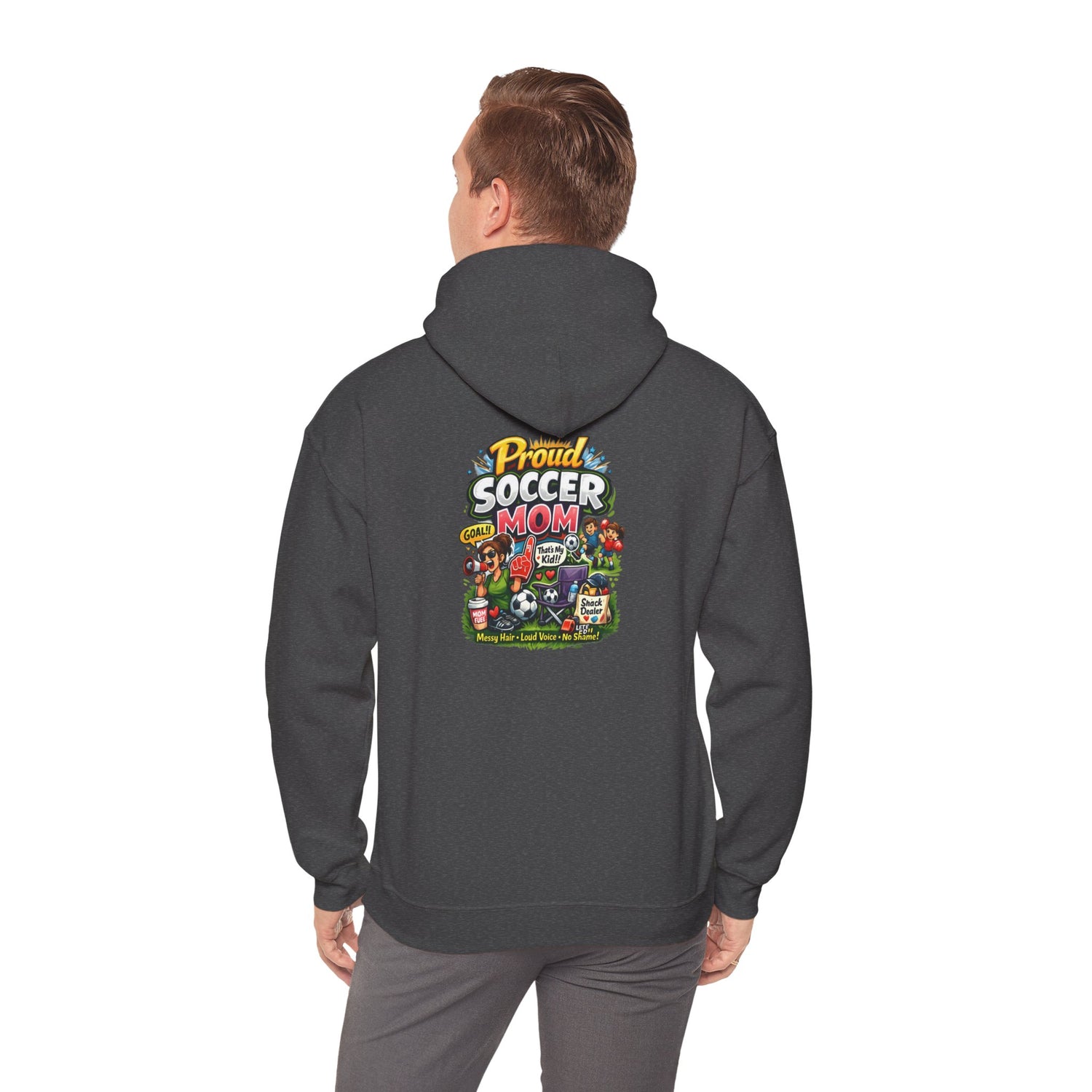 Proud Soccer Dad Funny Hoodie