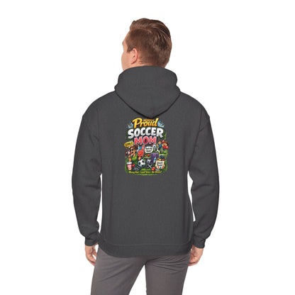 Proud Soccer Dad Funny Hoodie