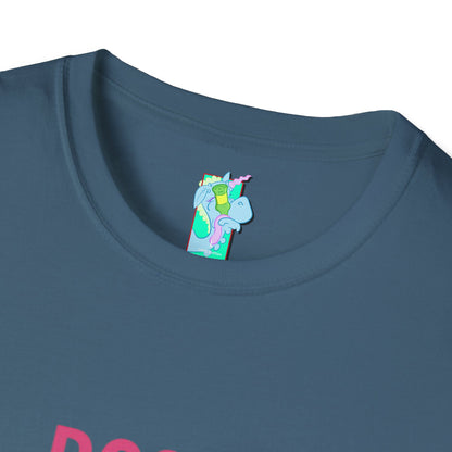 Doses and Mimosas- Party Vibes Unisex T-Shirt