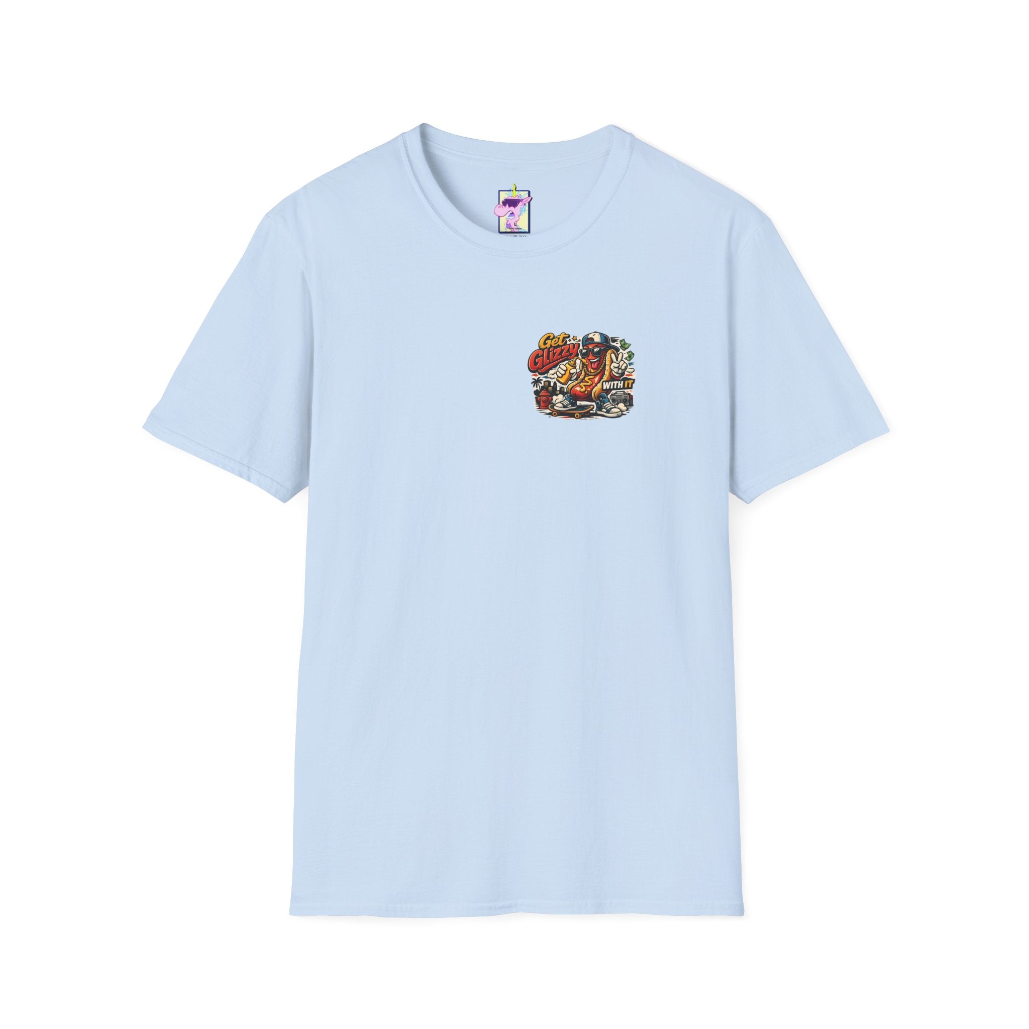 Get Glizzy With It Funny Hot Dog T-Shirt