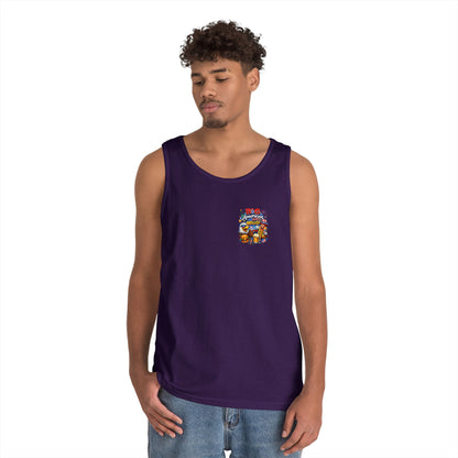 Big American Hello Funny Tank Top Patriotic