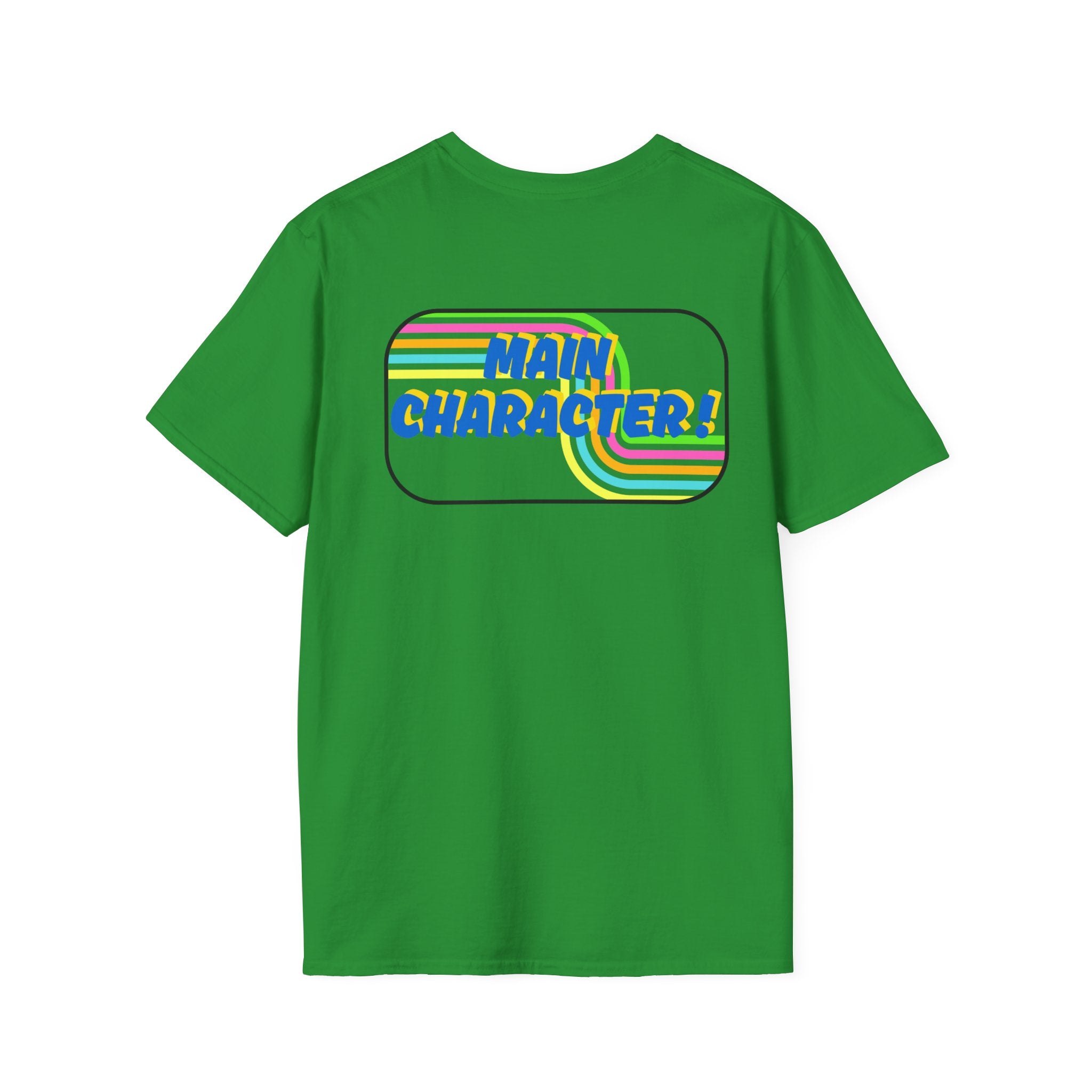 Main Character-Retro Funny — Awesome Creative Graphic T-Shirt