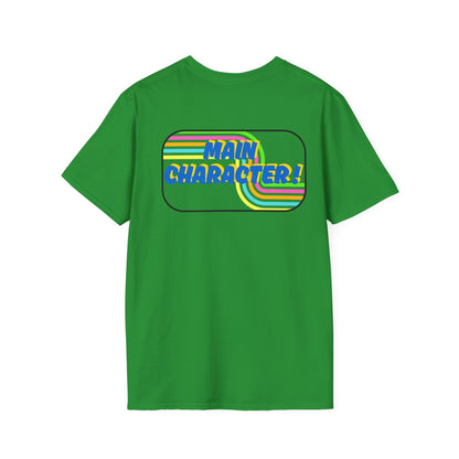 Main Character-Retro Funny — Awesome Creative Graphic T-Shirt