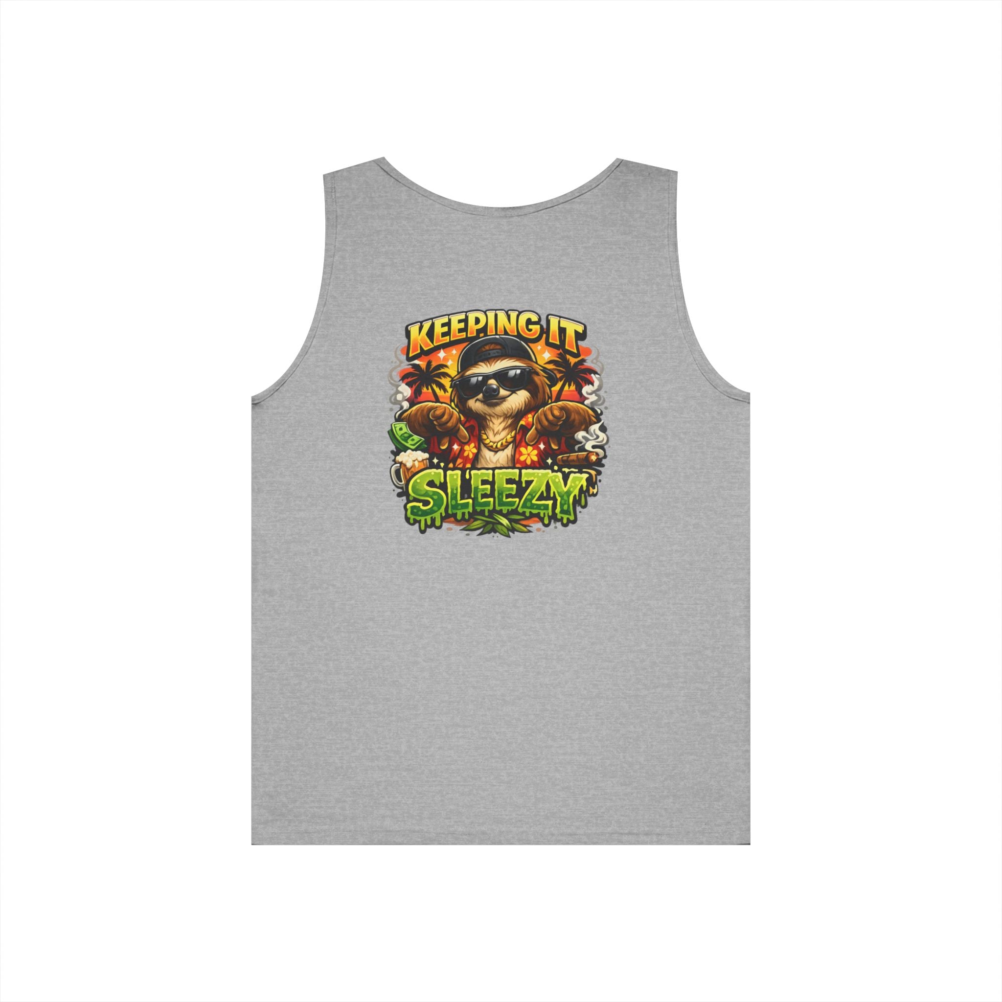 Keeping It Sleazy Sloth Funny Tank Top