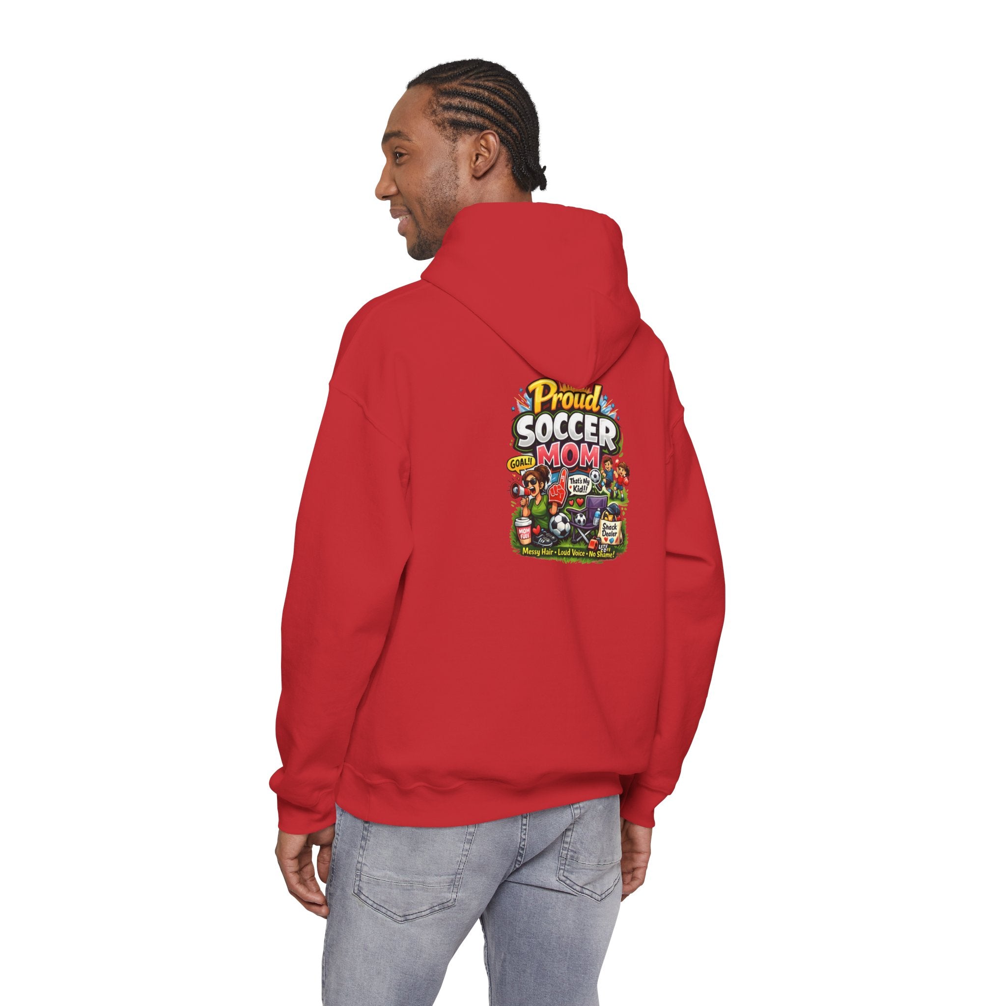 Proud Soccer Dad Funny Hoodie