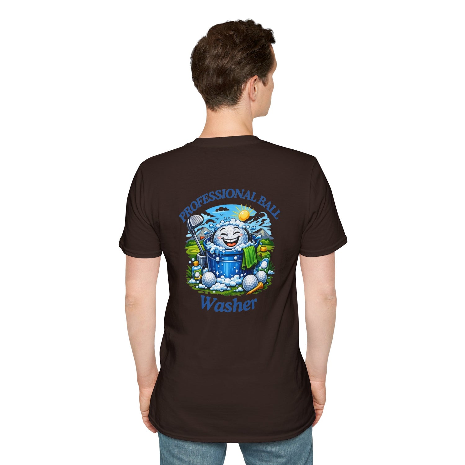 Professional Ball Washer T-Shirt — Funny Golf Crew Shirt