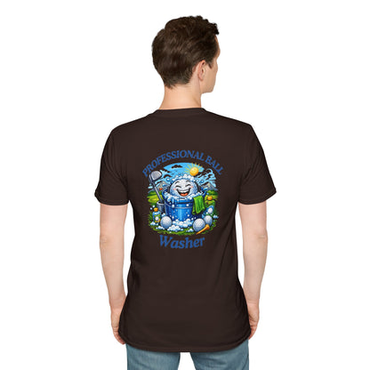 Professional Ball Washer T-Shirt — Funny Golf Crew Shirt