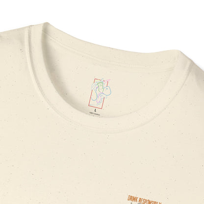 Drink Responsibly Tomorrow T-Shirt — Funny Beer Hangover Graphic Tee