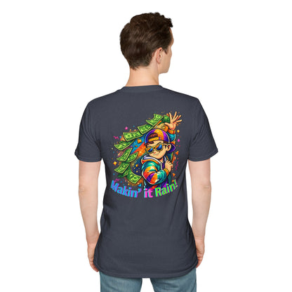 Making It Rain Money T-Shirt — Funny Bold Confident Graphic Tee