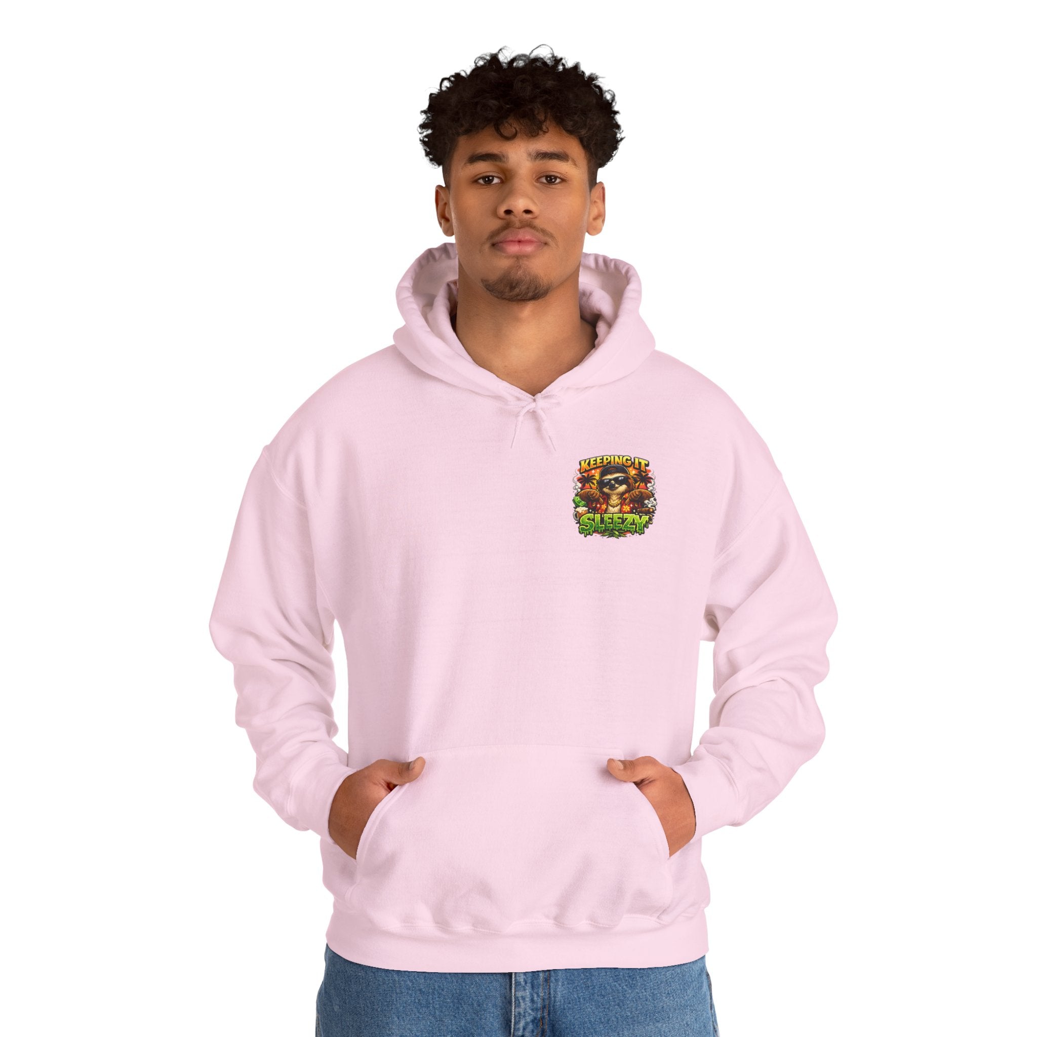 Keeping It Sleazy Sloth Funny Hoodie