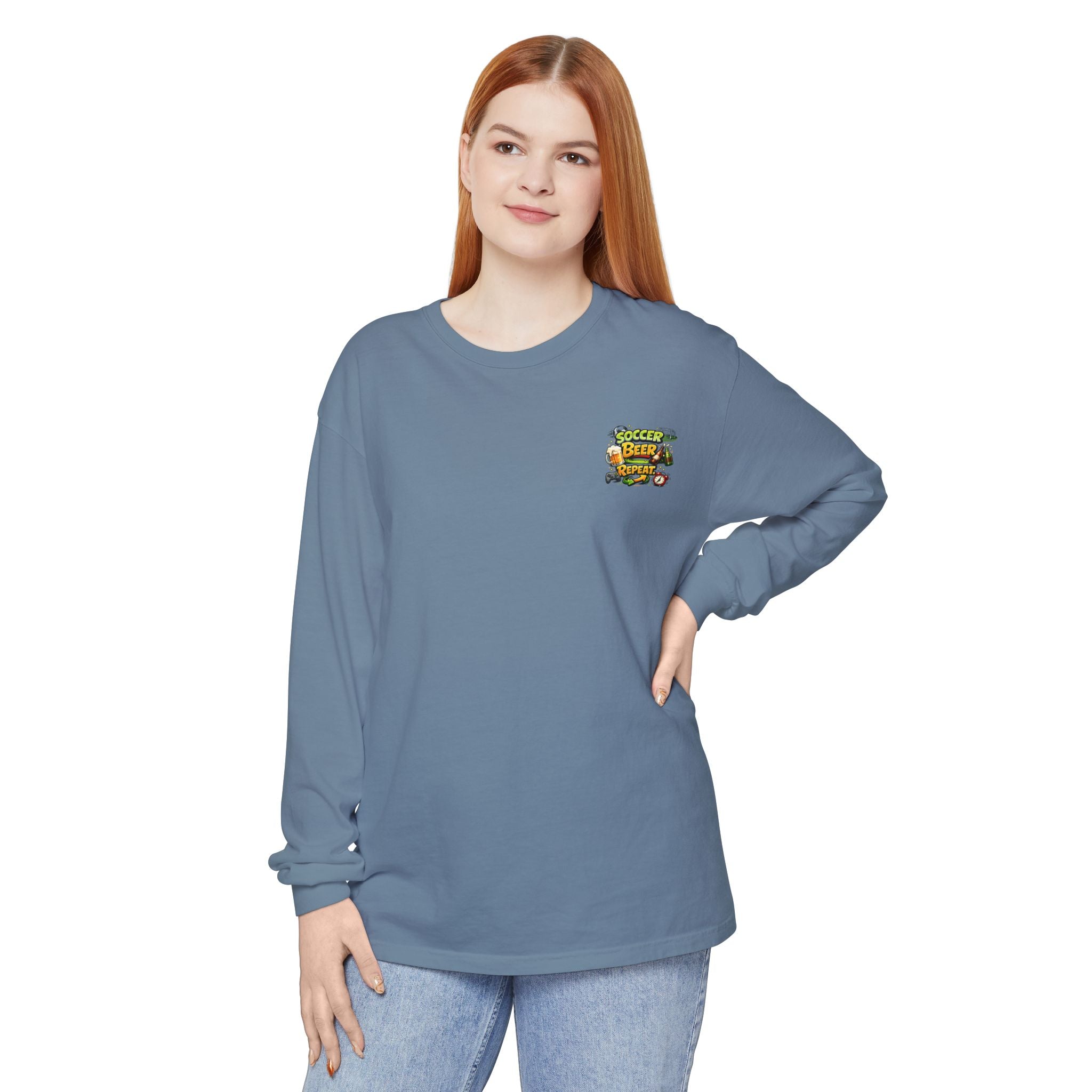 Soccer Beer Repeat Funny Sweatshirt