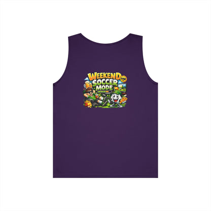 Weekend Soccer Mode Funny Tank Top