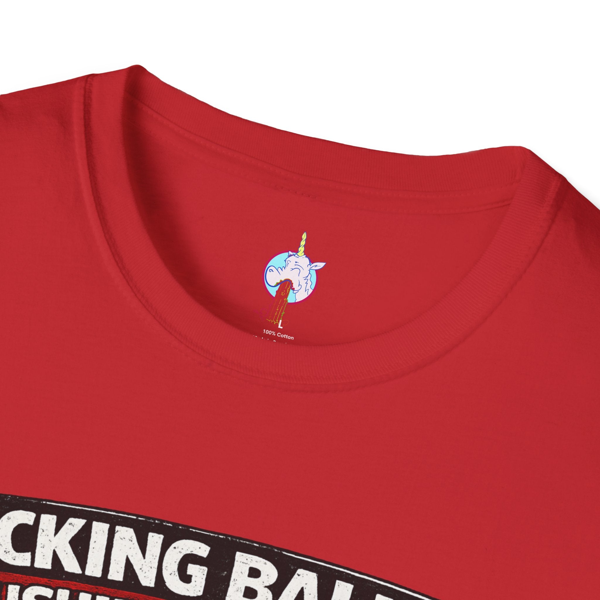 Kicking Balls &amp; Crushing Cans Soccer Graphic T-Shirt