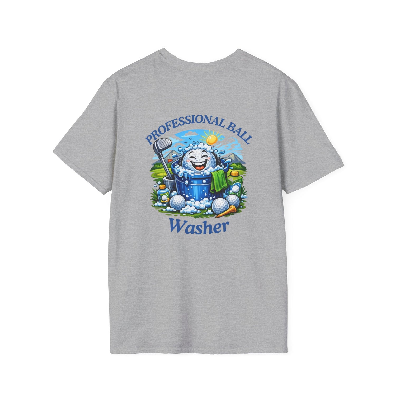 Professional Ball Washer T-Shirt — Funny Golf Crew Shirt
