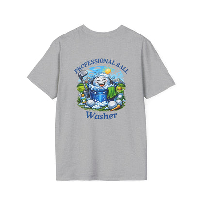 Professional Ball Washer T-Shirt — Funny Golf Crew Shirt