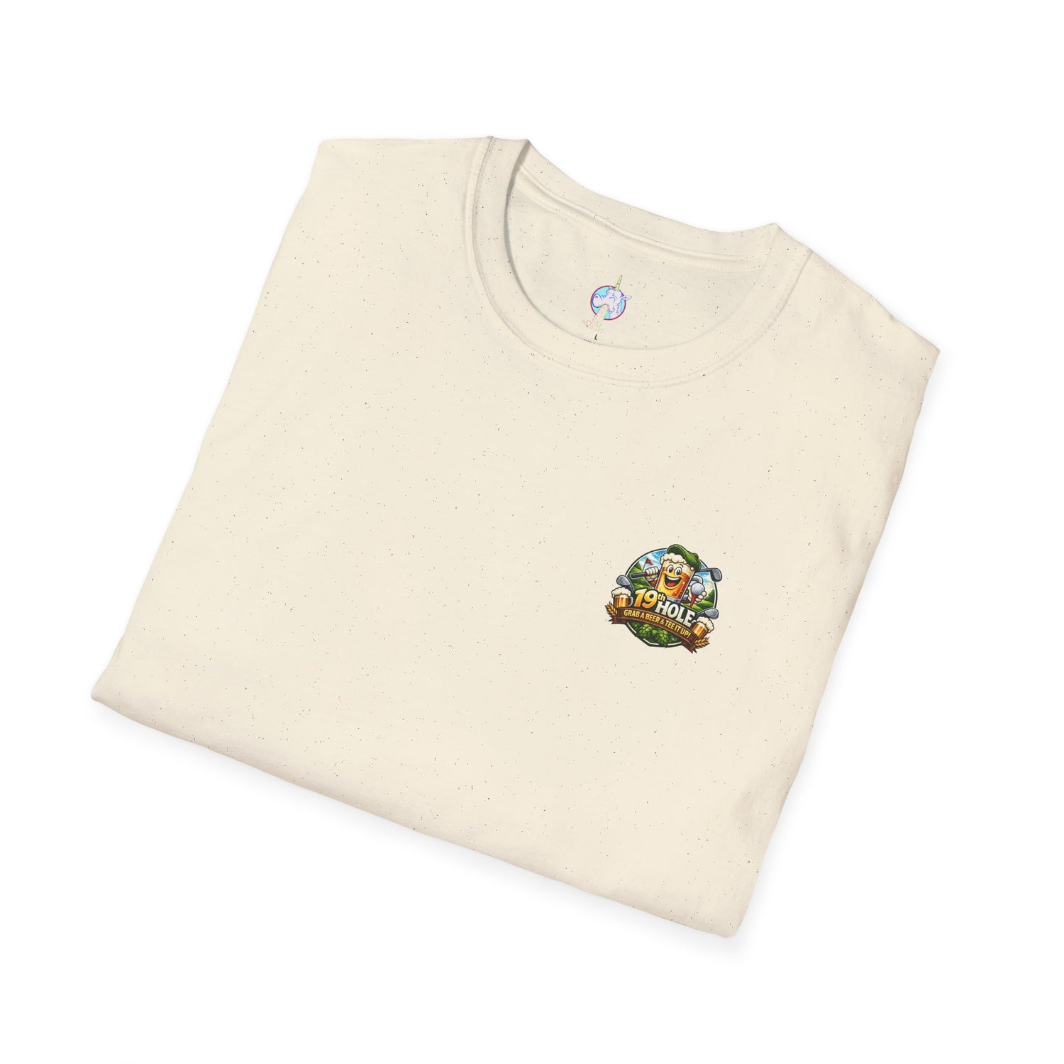 19th Hole Golf T-Shirt — "Grab a Beer &amp; Tee It Up" Vintage Golfing Tee