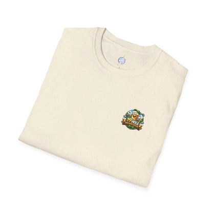 19th Hole Golf T-Shirt — "Grab a Beer &amp; Tee It Up" Vintage Golfing Tee