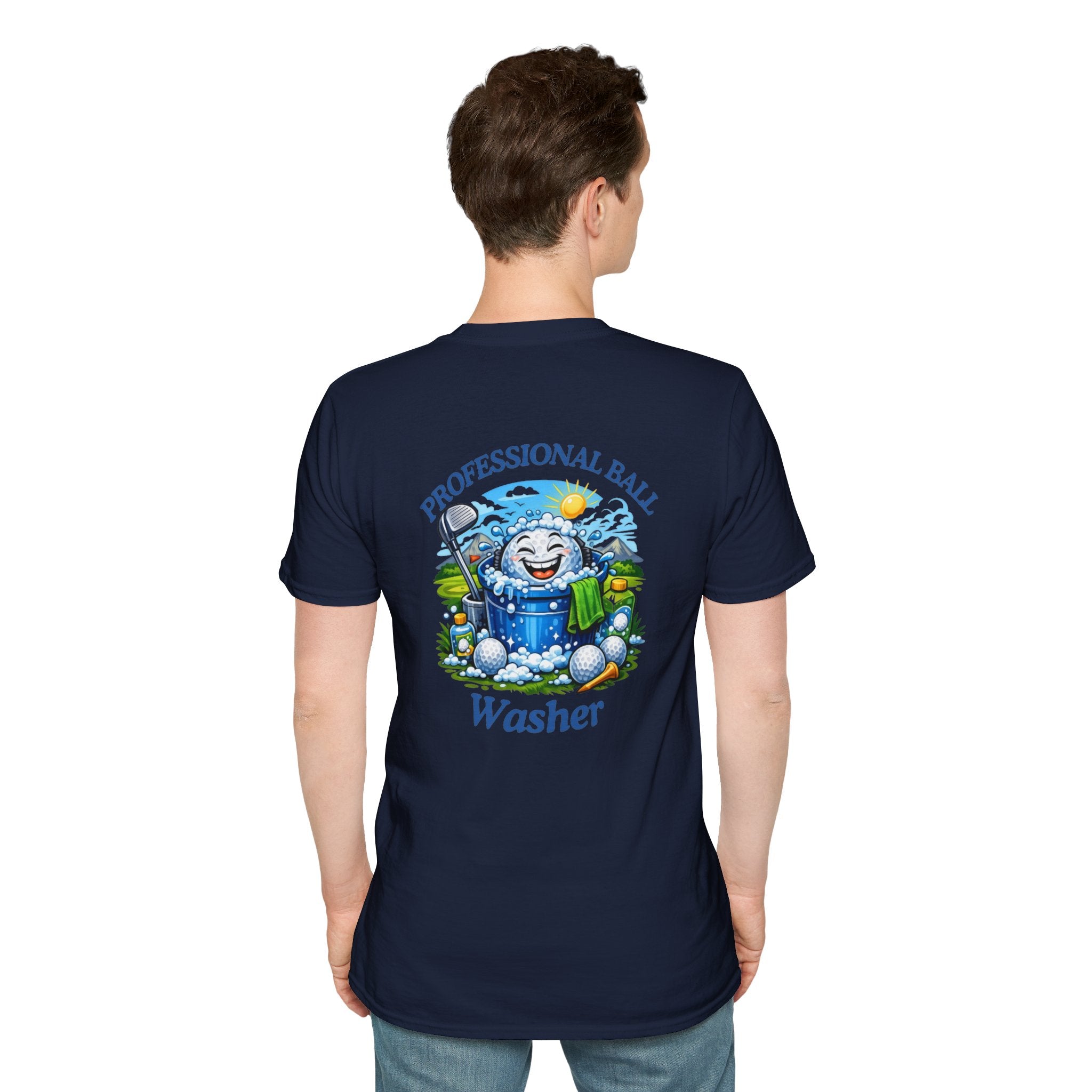 Professional Ball Washer T-Shirt — Funny Golf Crew Shirt