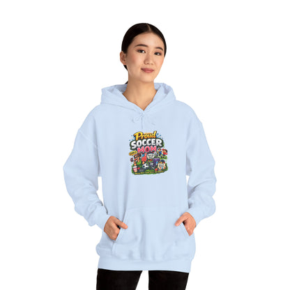 Proud Soccer Mom Funny Hoodie