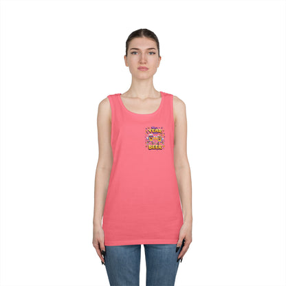 New Year New Beer Funny Tank Top