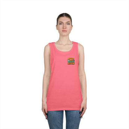 Heavily Socially Distancing Funny Tank Top