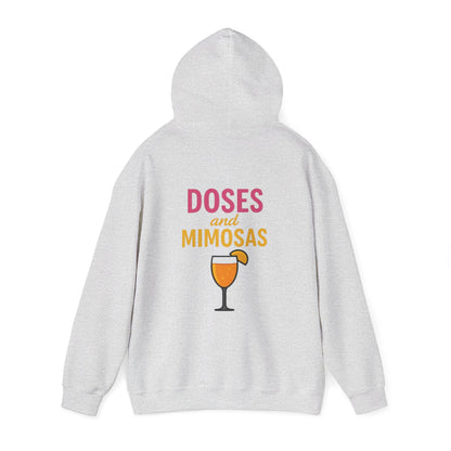 Party Vibes Hooded Sweatshirt — "Sunday Funday" Doses &amp; Mimosas