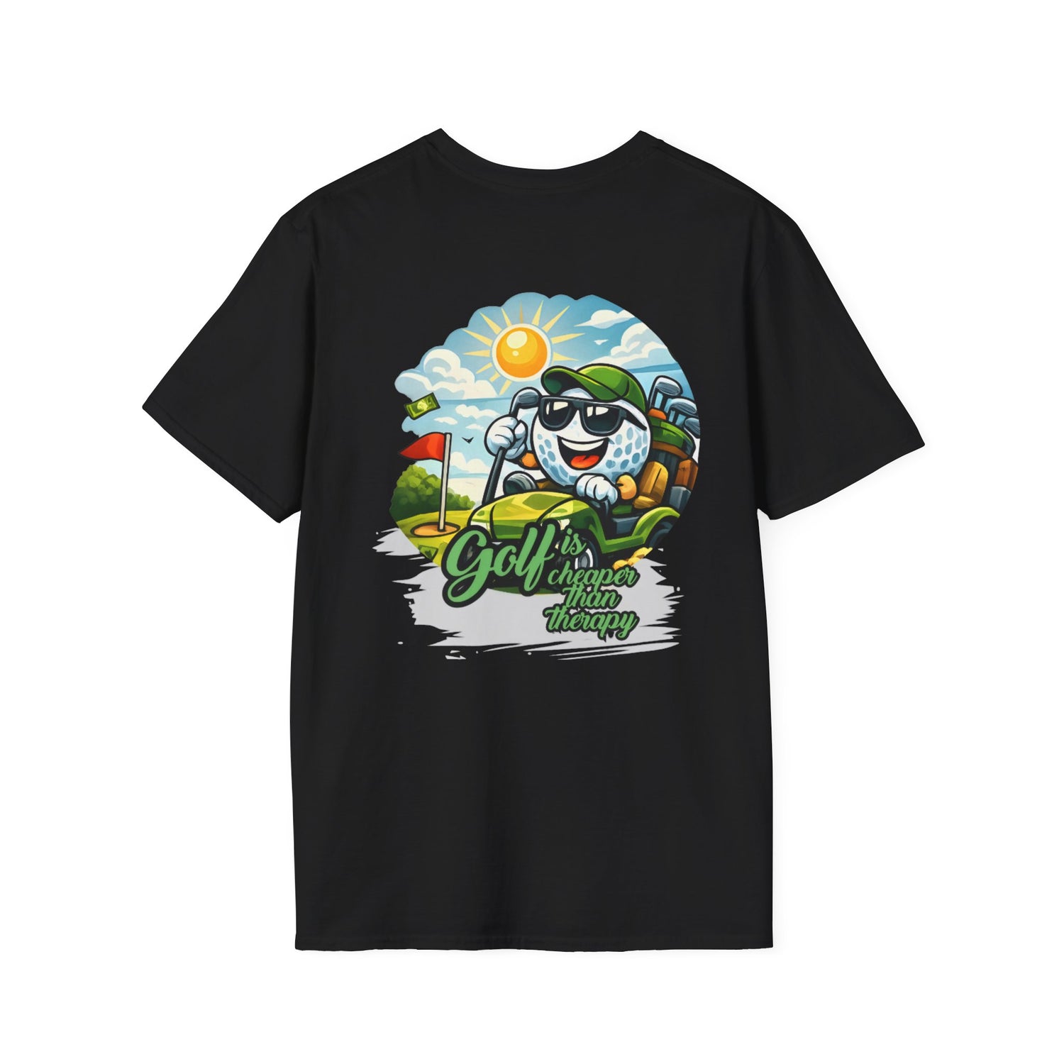 Golf Is Cheaper Than Therapy T-Shirt