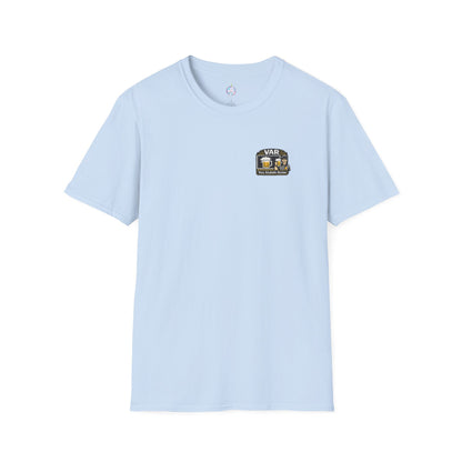 VAR "Very Alcoholic Review" Soccer T-Shirt — Beer Referee Graphic Tee