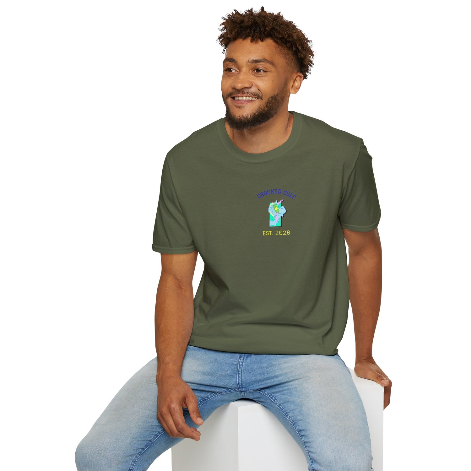 Golf &amp; Beer T-Shirt — "Grip It, Sip It" Golfing Beer Graphic Tee