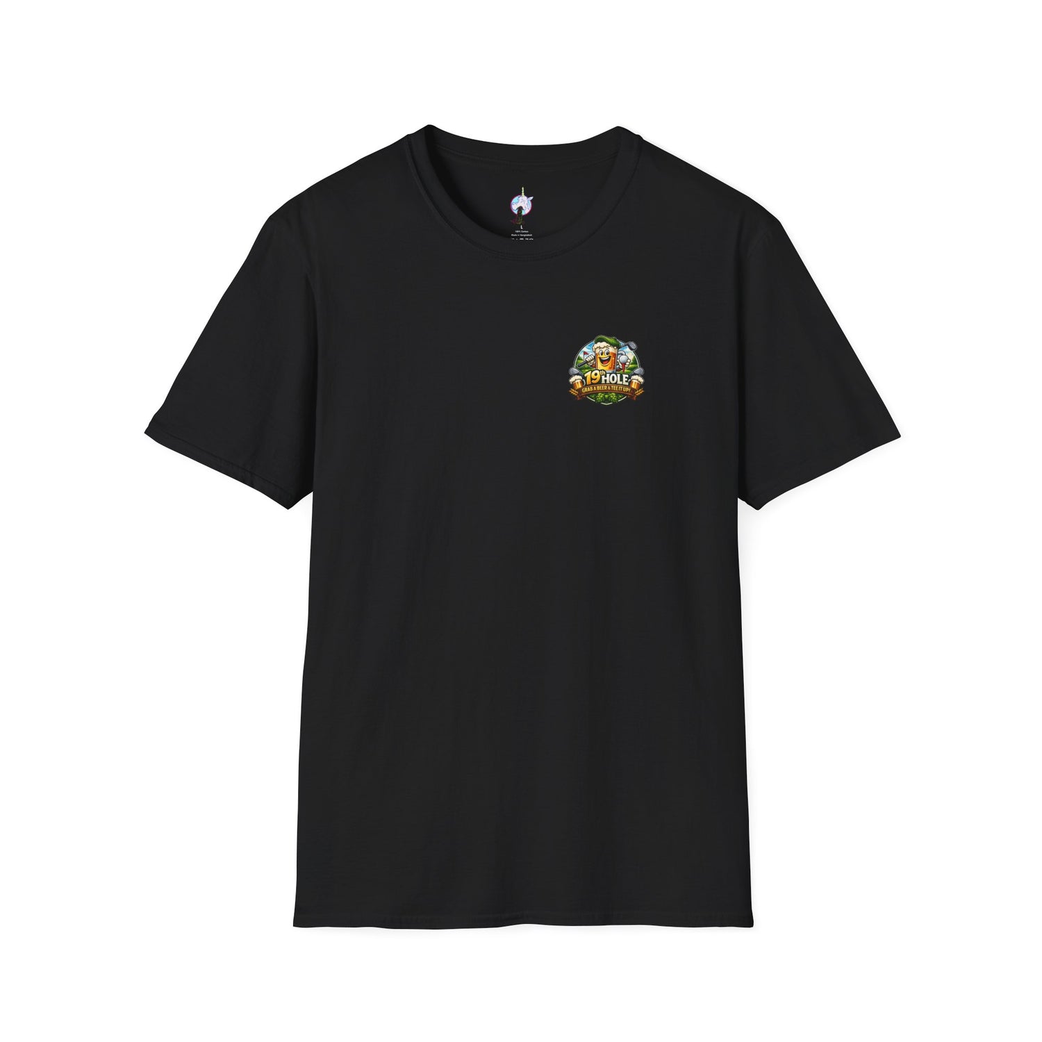 Golf Graphic T-Shirt — "Bad Golf Is Better, Better Than Goodwork" Cartoon Tee