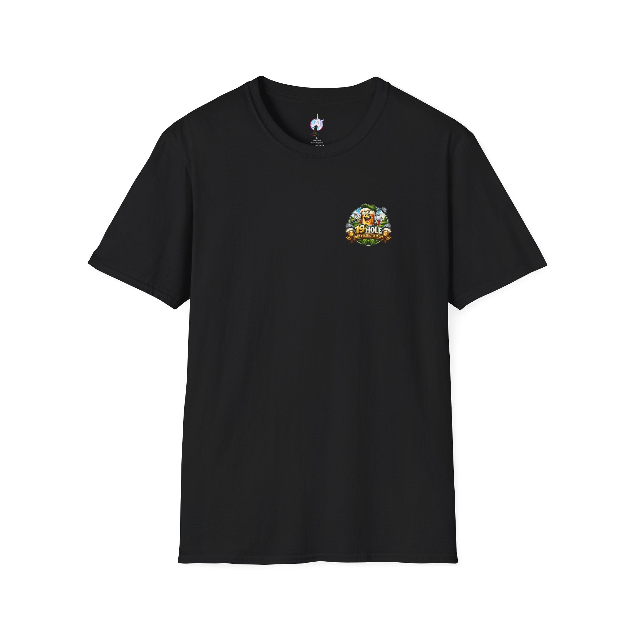 Golf Graphic T-Shirt — "Bad Golf Is Better, Better Than Goodwork" Cartoon Tee
