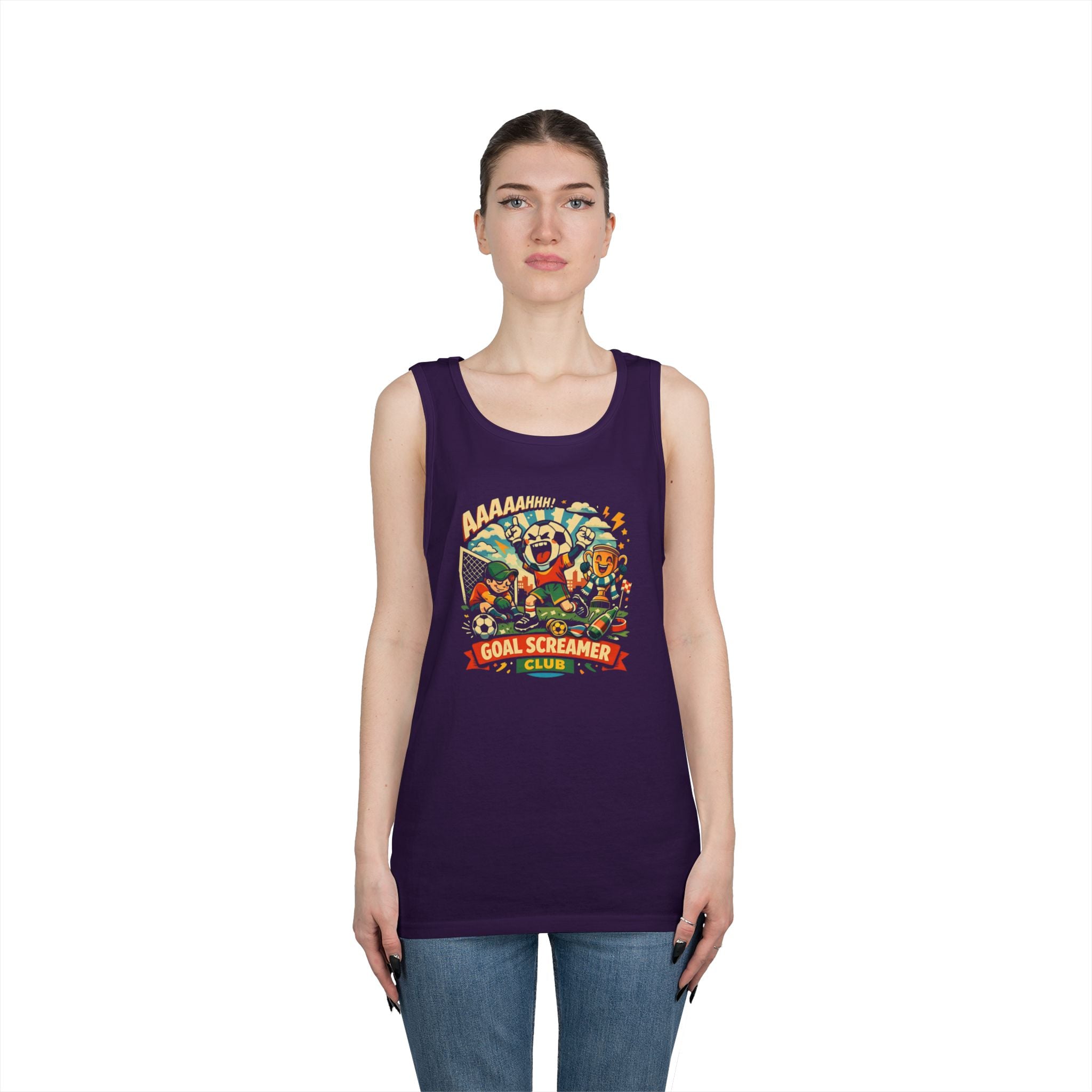 Goal Screamers Club Funny Tank Top