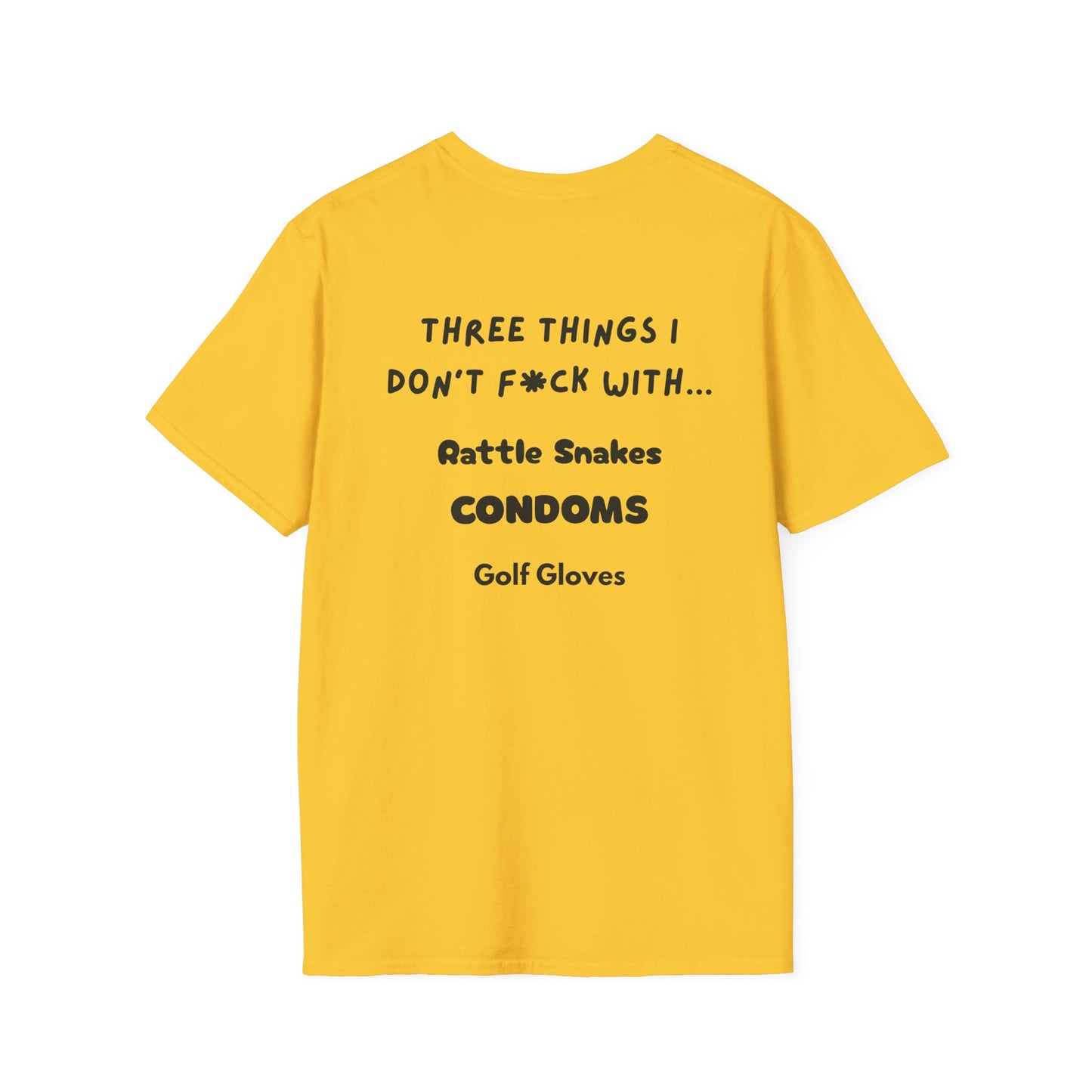 Humorous Unisex T-Shirt - Perfect for Gifts, Casual Wear, and Parties - 3 Things I Don't F*** With, Funny Tee, Gift for Friends, [...]