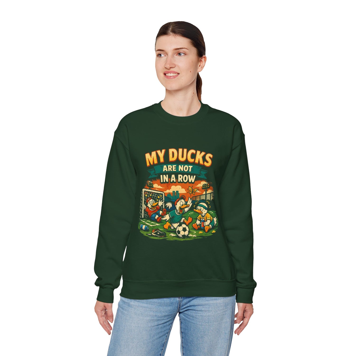 My Ducks Are Not In A Row Funny T-Shirt Sarcastic Graphic Tee Anxiety Humor Gift Funny Slogan Shirt Novelty Tee