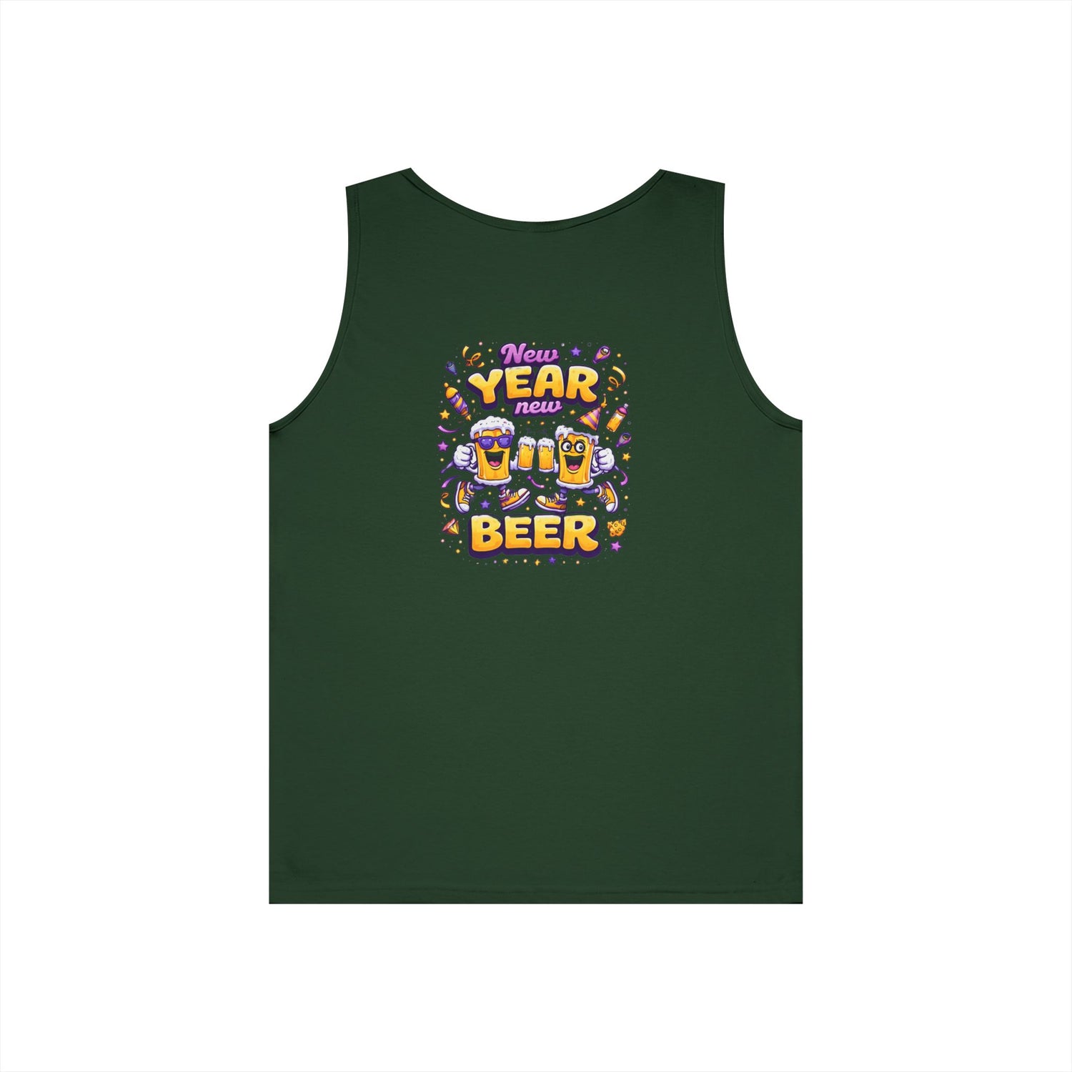 New Year New Beer Funny Tank Top