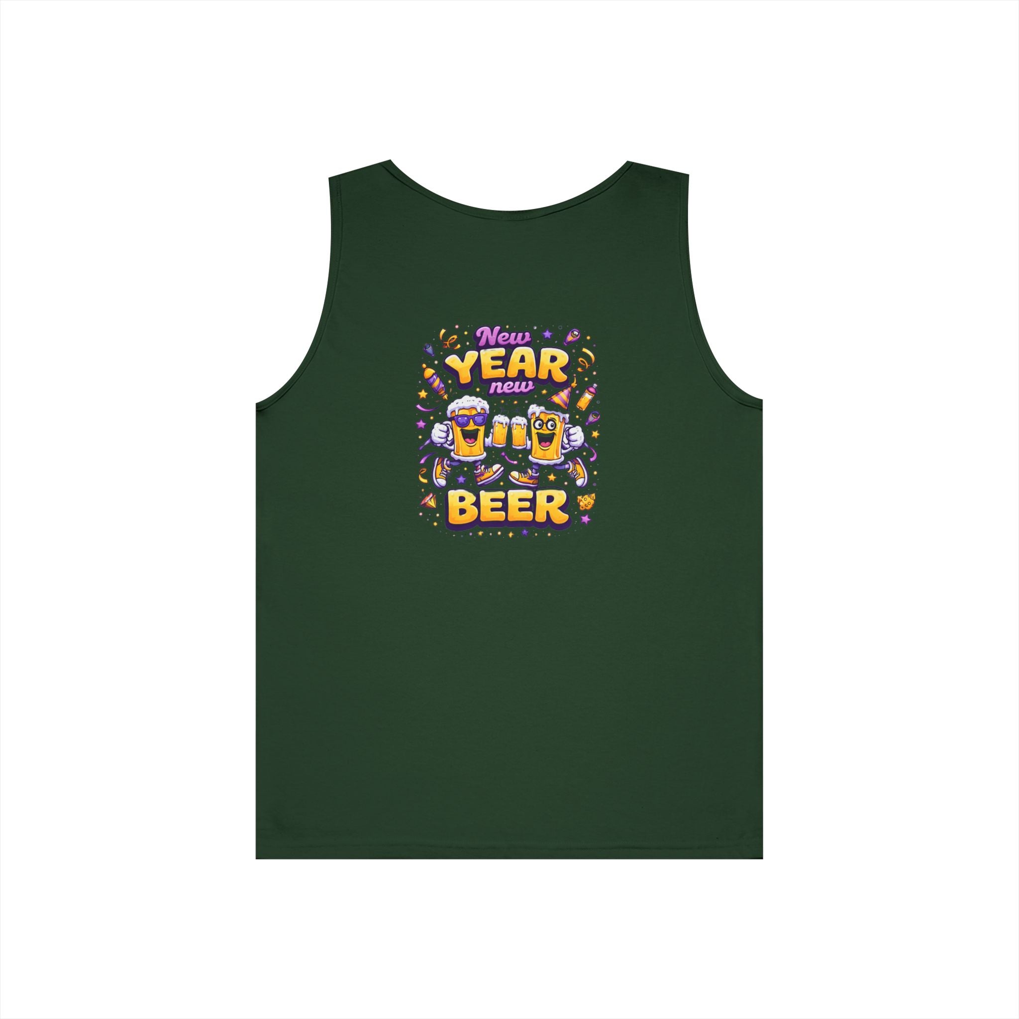 New Year New Beer Funny Tank Top