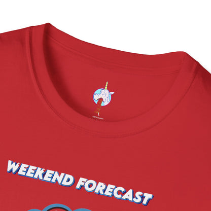 Weekend Forecast Tee — "99% Chance of Beer" Graphic T-Shirt