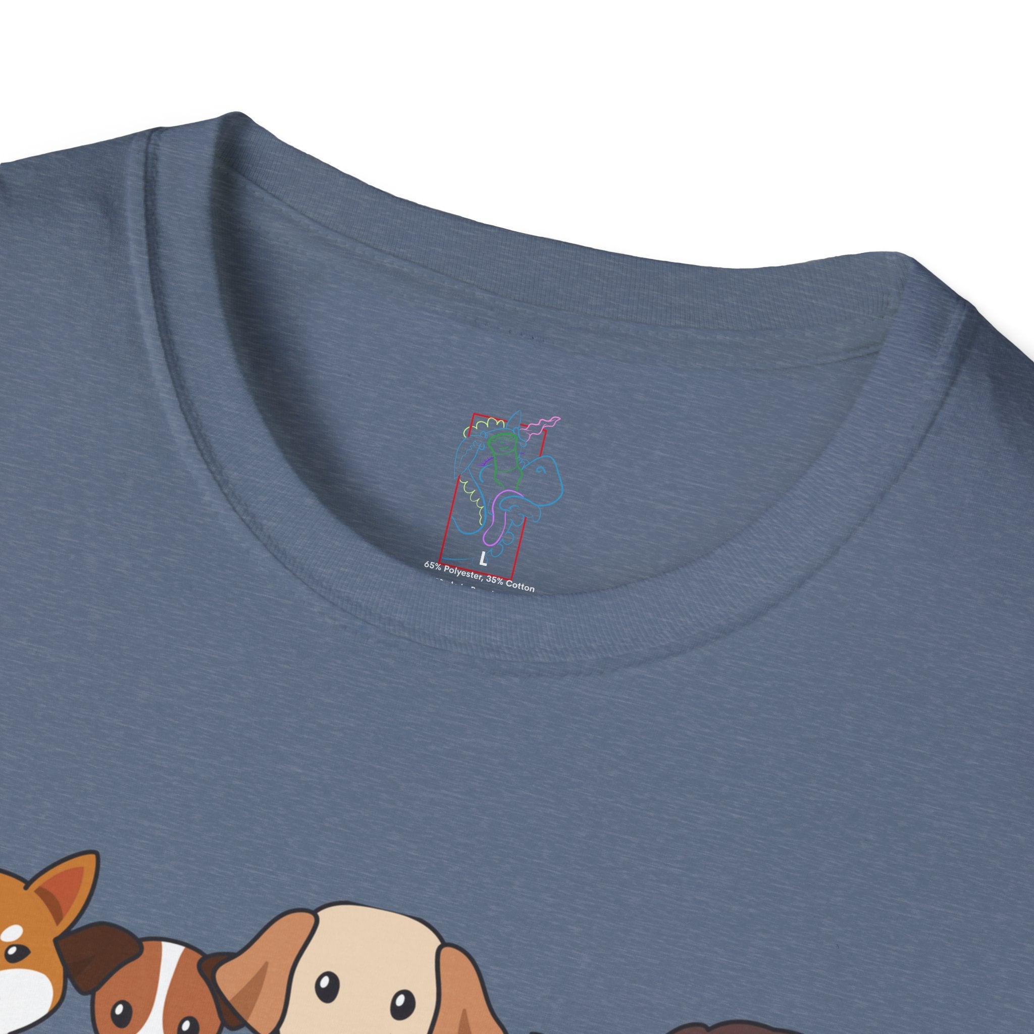 Funny Dogs Love T-Shirt — Cute Happy Pets Tee for Dog Lovers