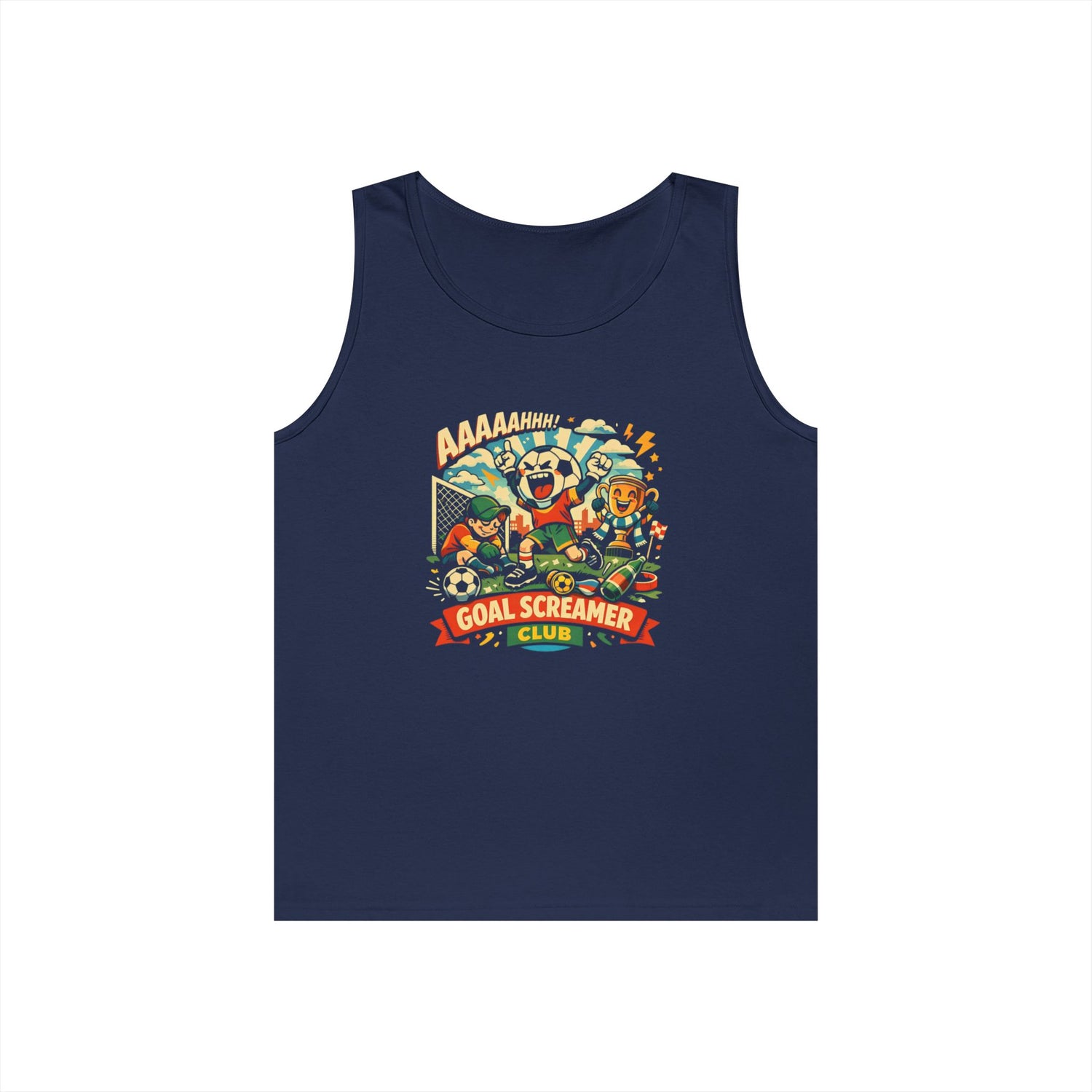 Goal Screamers Club Funny Tank Top