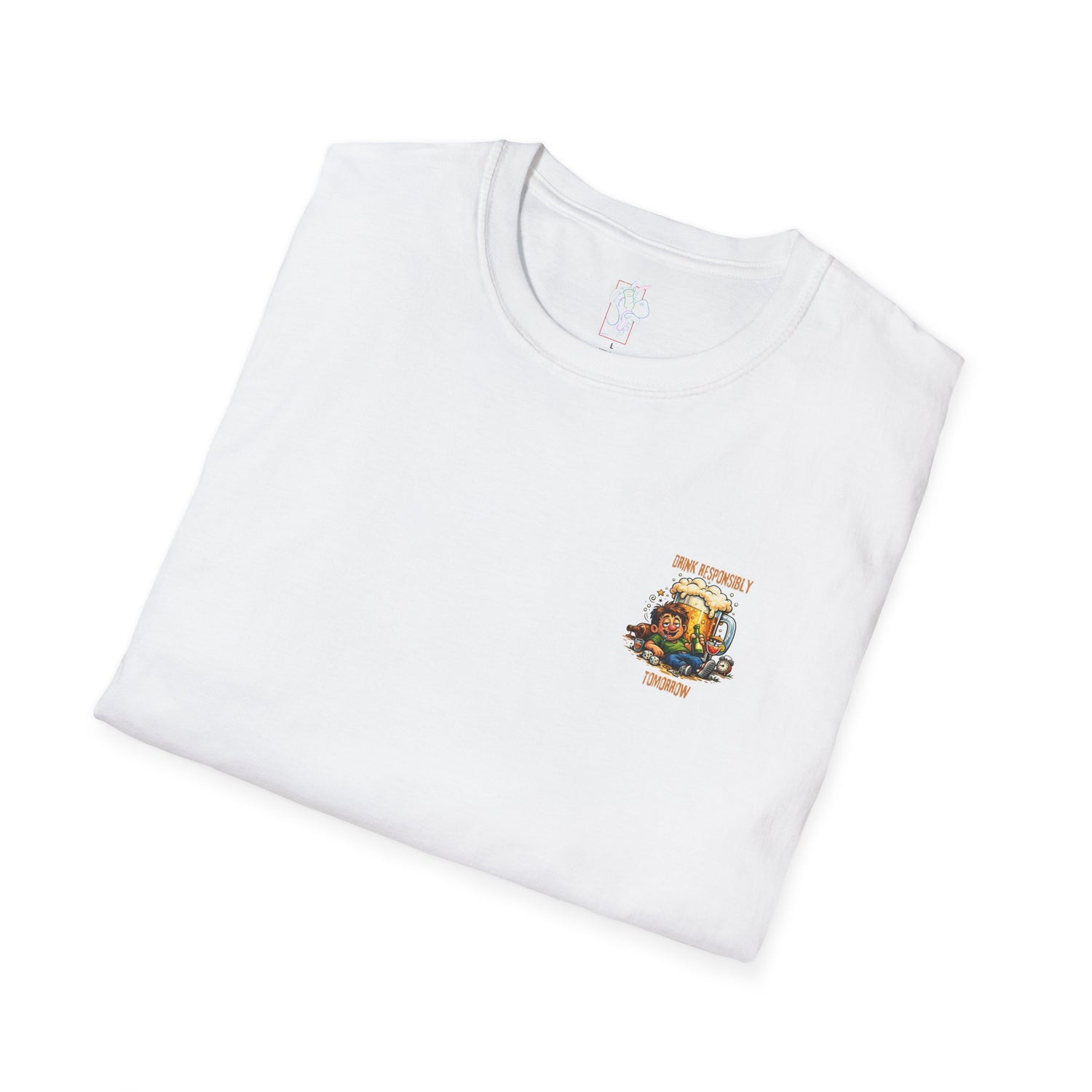 Drink Responsibly Tomorrow T-Shirt — Funny Beer Hangover Graphic Tee
