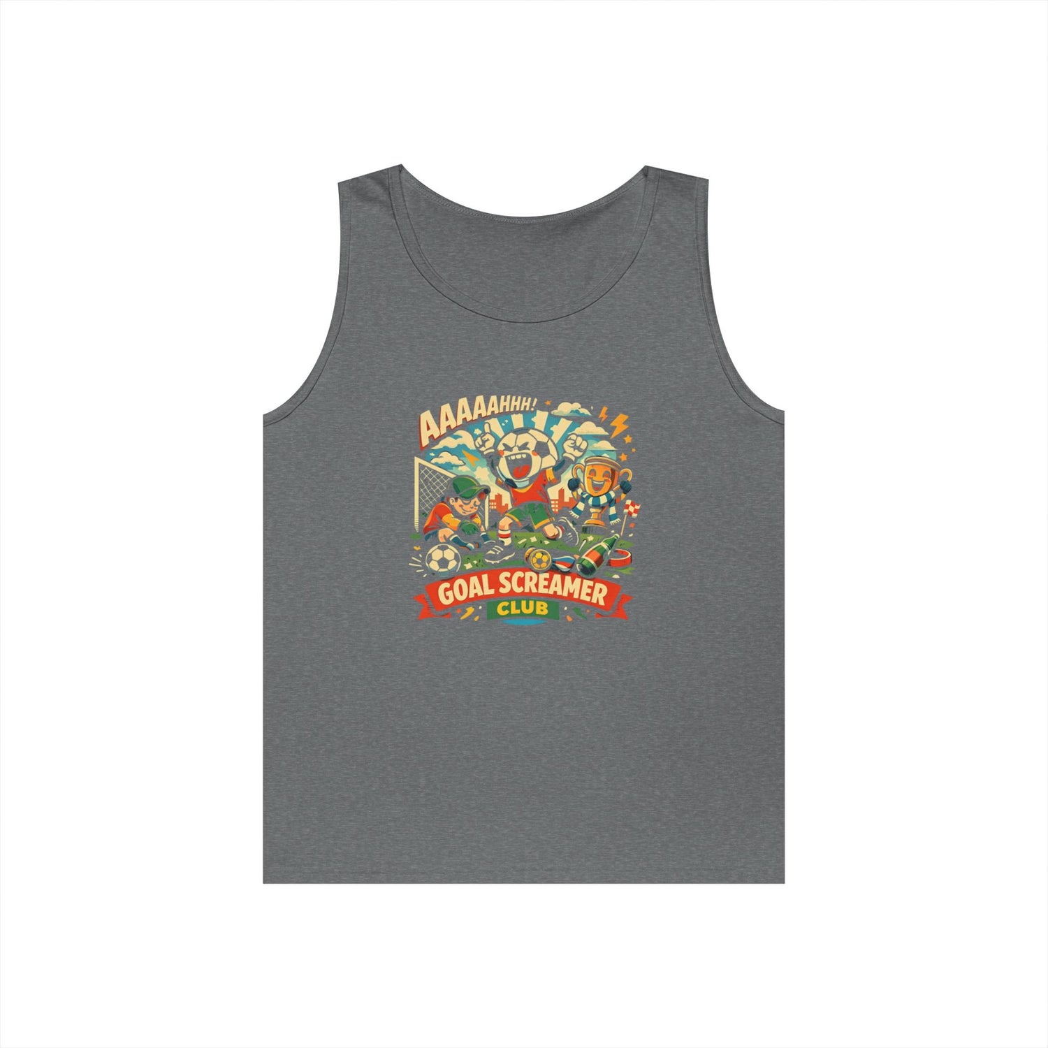 Goal Screamers Club Funny Tank Top