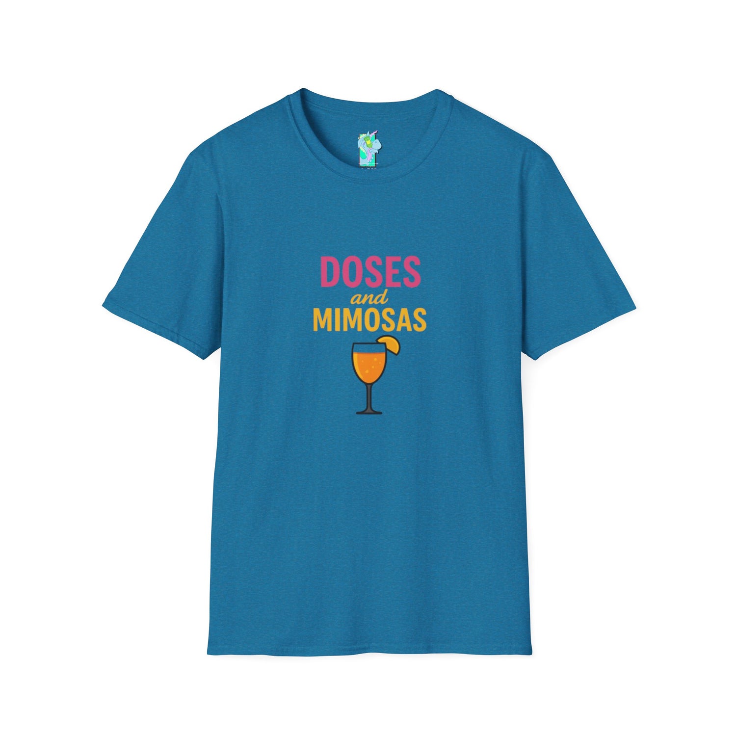 Doses and Mimosas- Party Vibes Unisex T-Shirt
