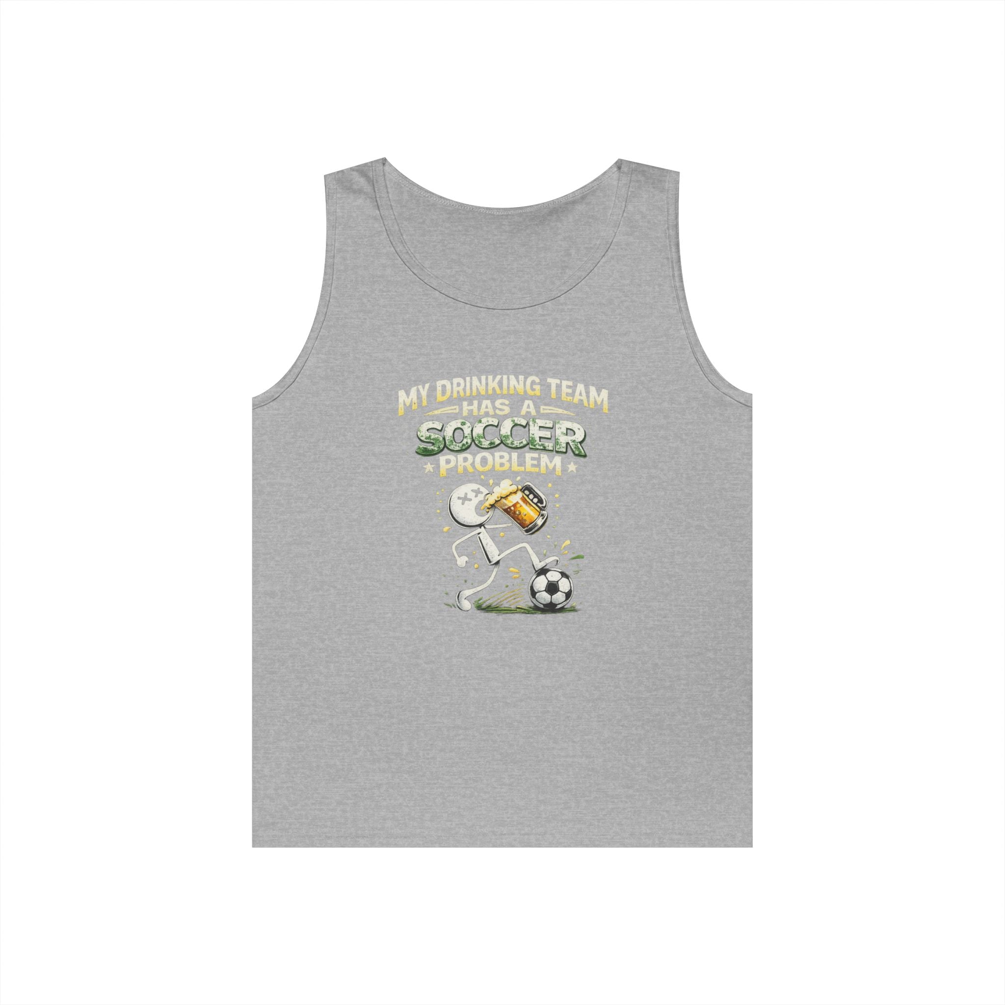 Soccer Drinking Team Tank Top – "My Drinking Team Has a Soccer Problem"