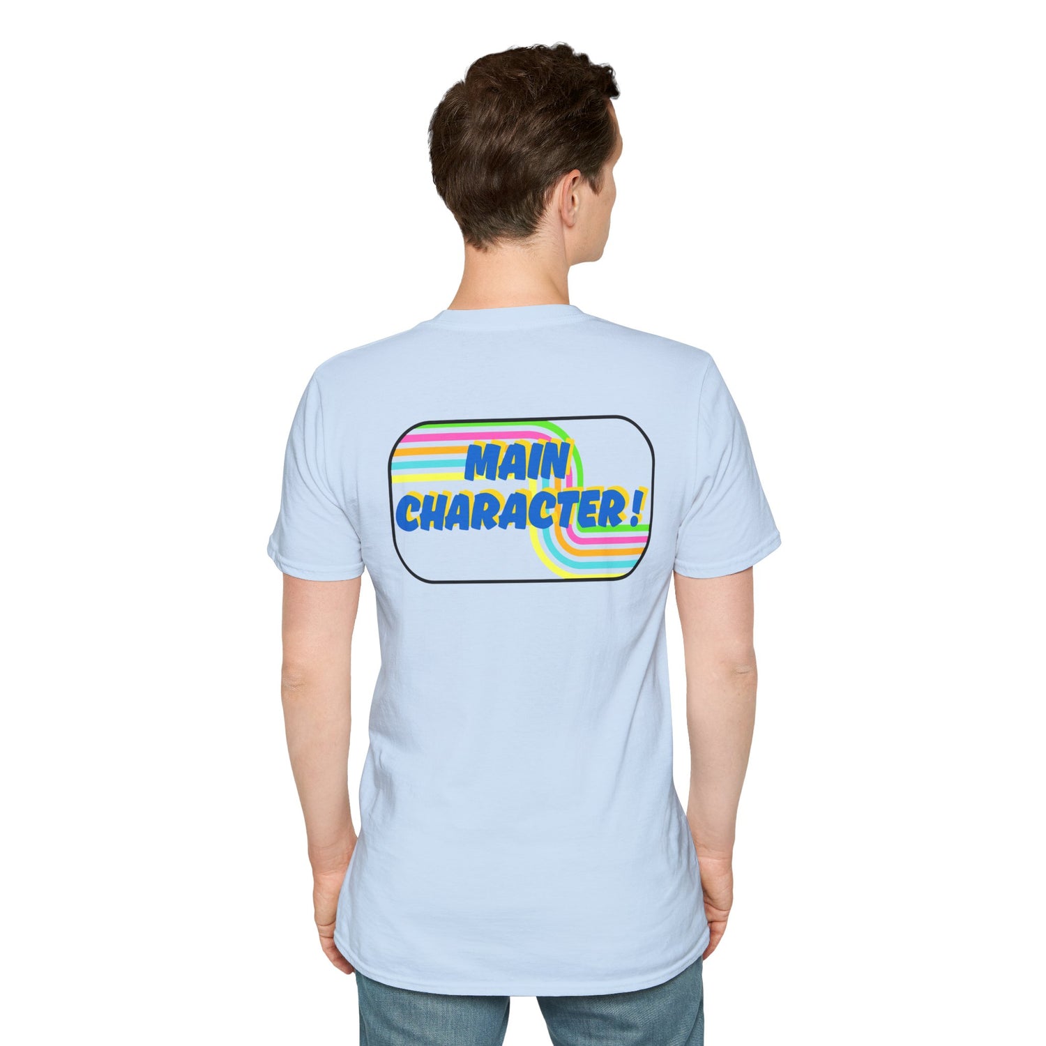 Main Character-Retro Funny — Awesome Creative Graphic T-Shirt