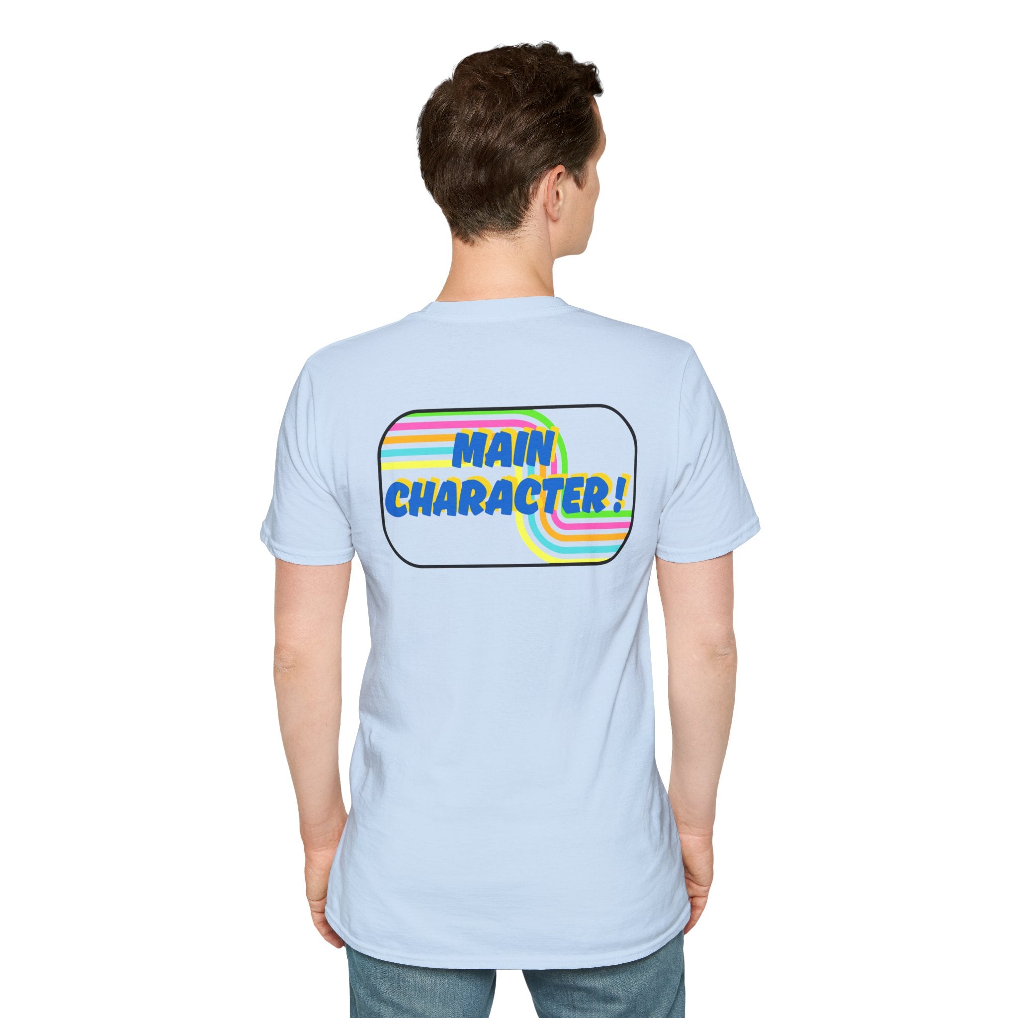 Main Character-Retro Funny — Awesome Creative Graphic T-Shirt